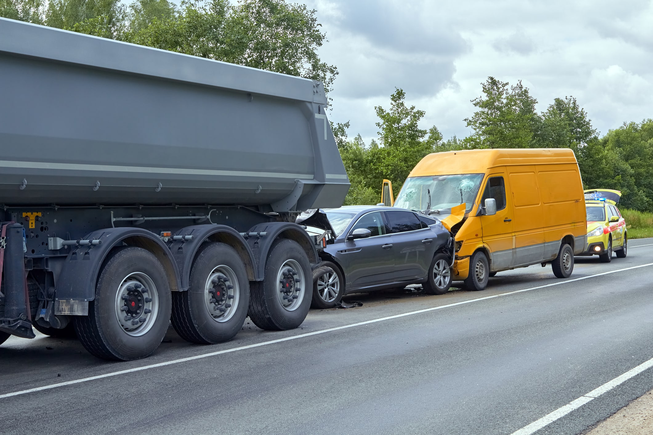 How Can You Prove Negligence in a Truck Accident Involving Multiple Parties?